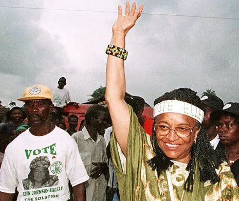 Ellen Johnson-Sirleaf.